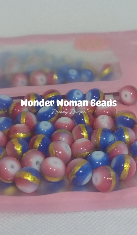 Wonder Woman Bead Bag