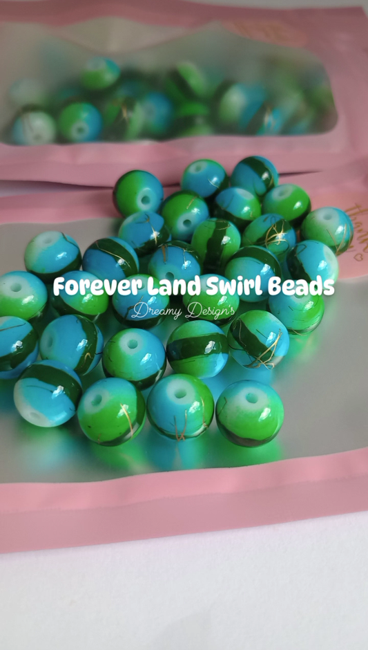 Forever Land Swirl Bead Bag