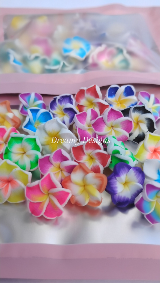 Rainbow Flower Bead Bag