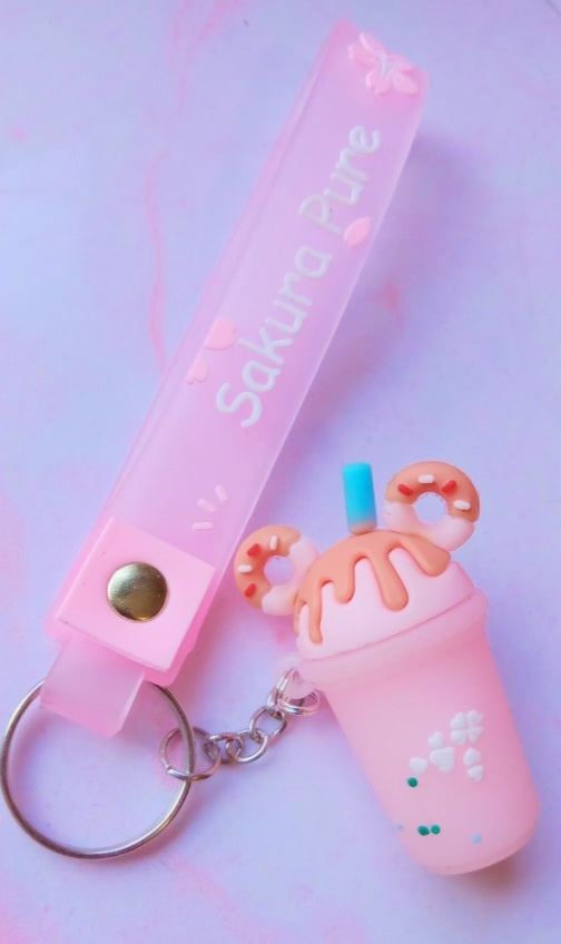 Pure Pink Key Chain