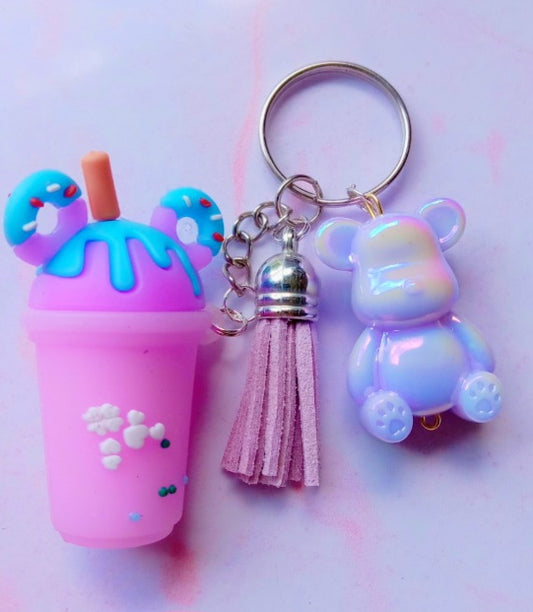 Purple Cup Key Chain