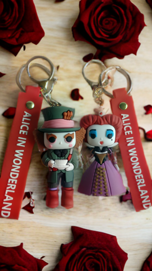 Alice In Wonderland Key Chain