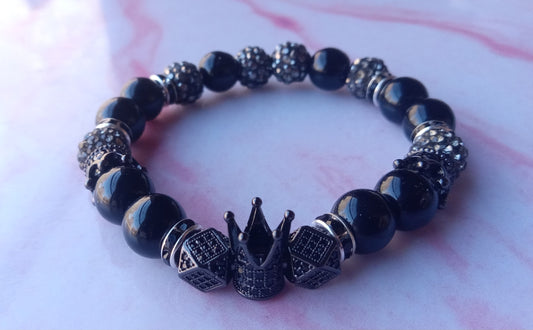 Black King Men's Bracelet