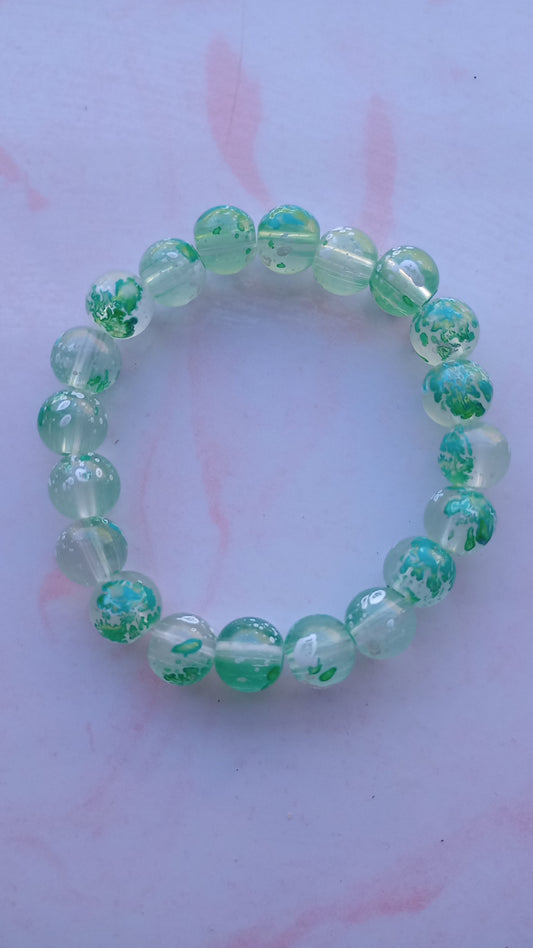 Mint Beaded Bracelet