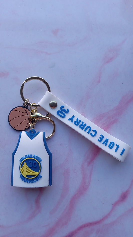 Love Curry Basketball Key Chain