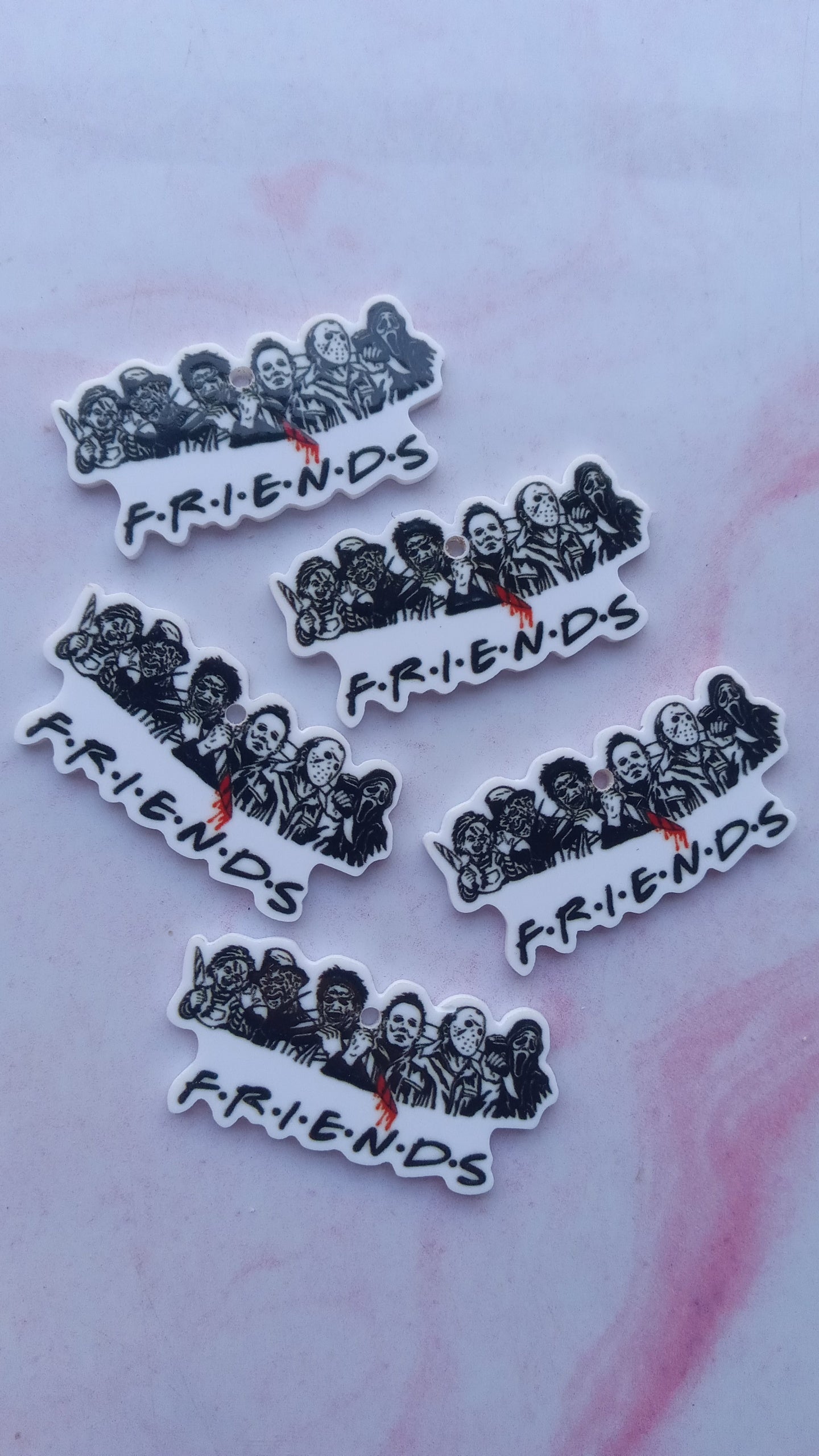 Friends Halloween Charms (5 pack)