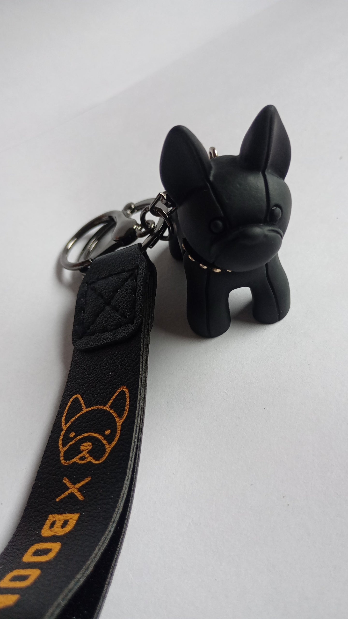 Boom Bull Dog Key Chain