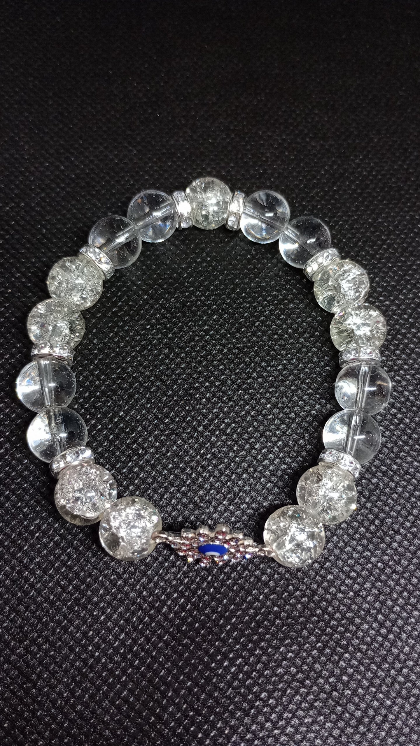 Blue Eye Beaded Bracelet