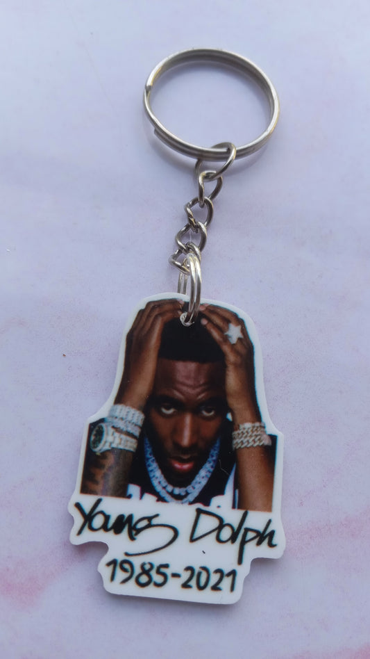 Young Dolph Key Chain