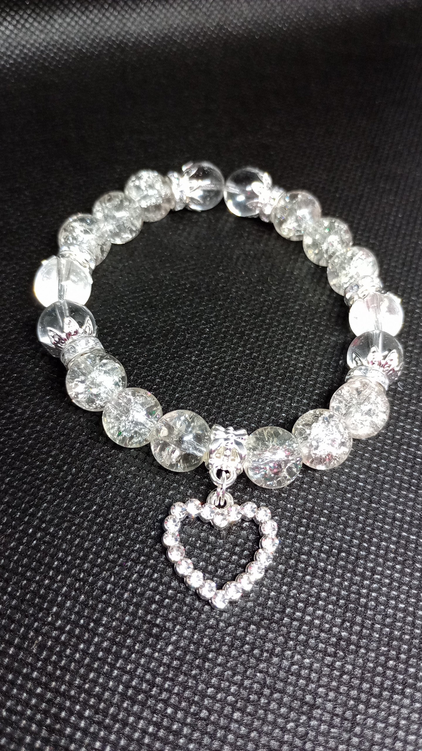 Silver Love Charm Bracelet