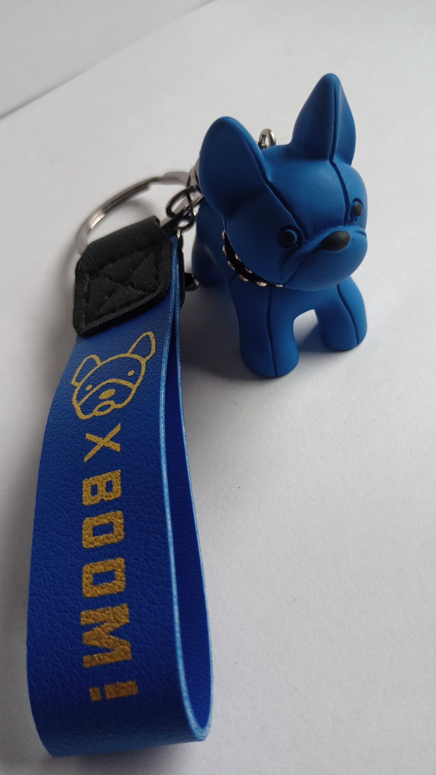 Boom Bull Dog Key Chain