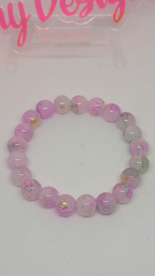 Japanese Blossom Beaded Bracelet