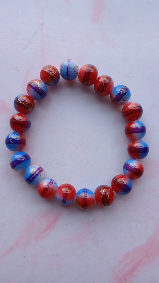 SpiderMan Beaded Bracelet