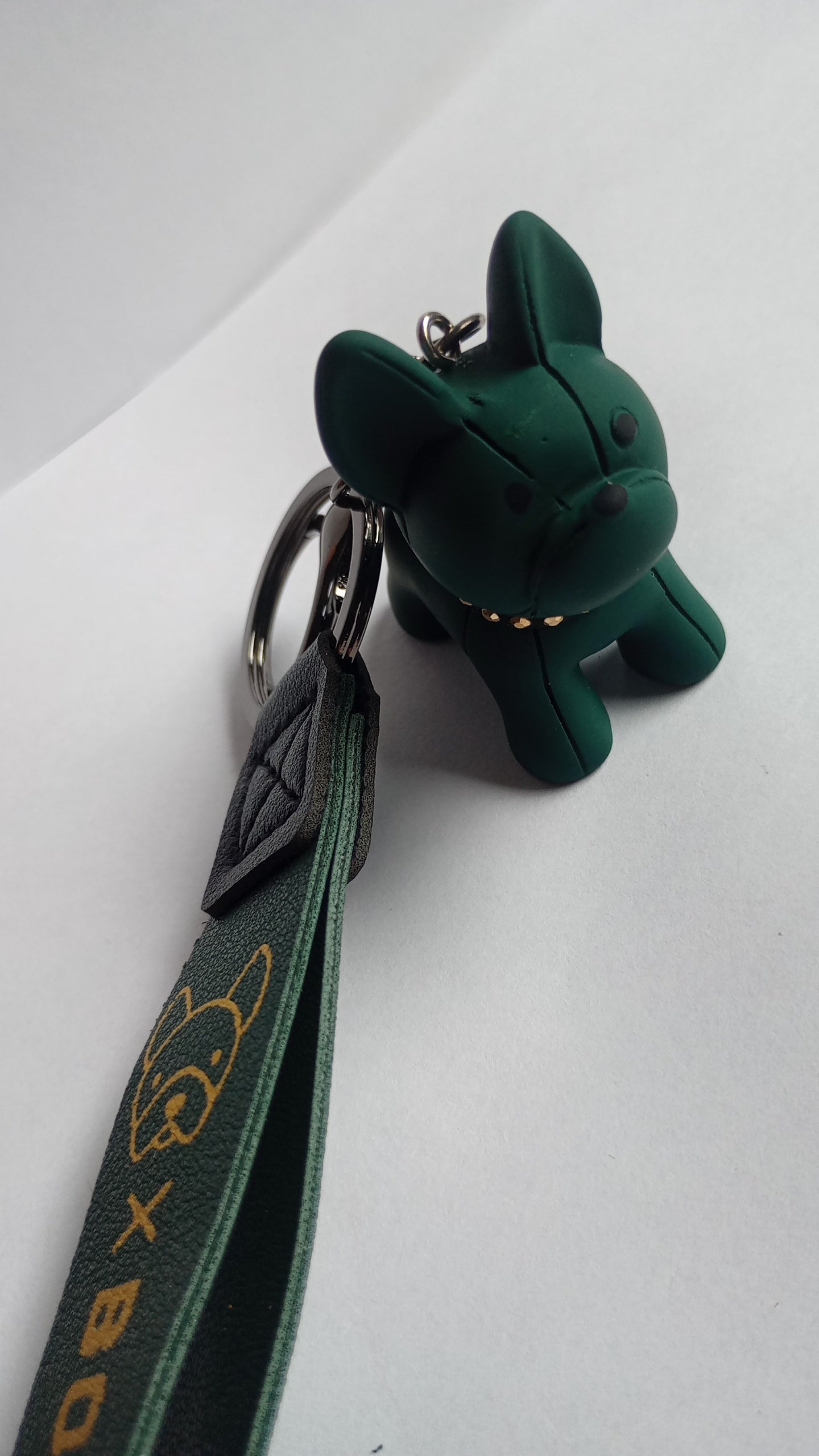 Boom Bull Dog Key Chain