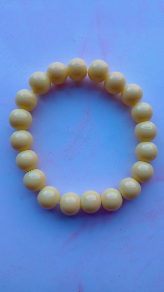 Lemonade Beaded Bracelet