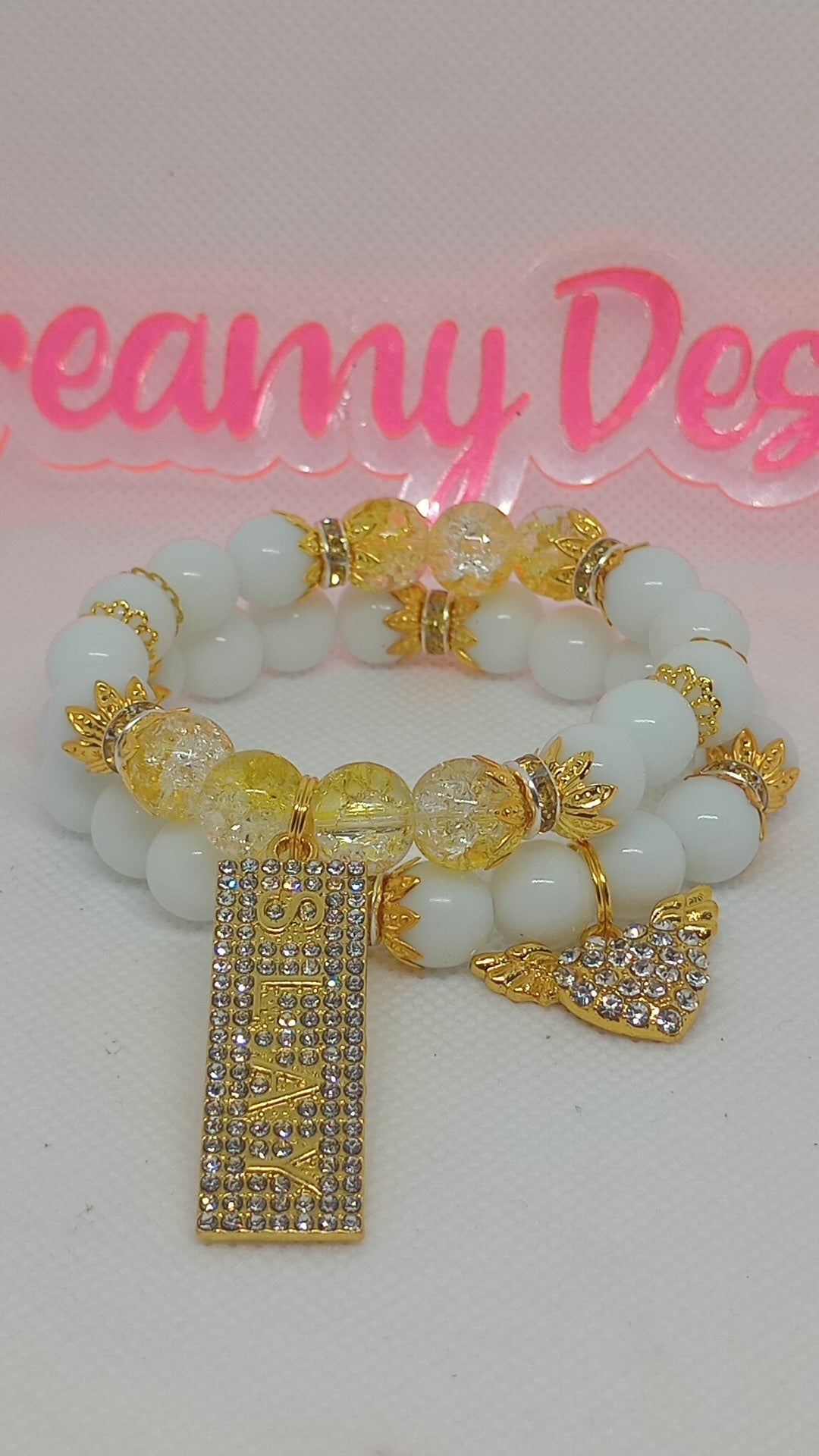 Slay Charm Bracelet Set