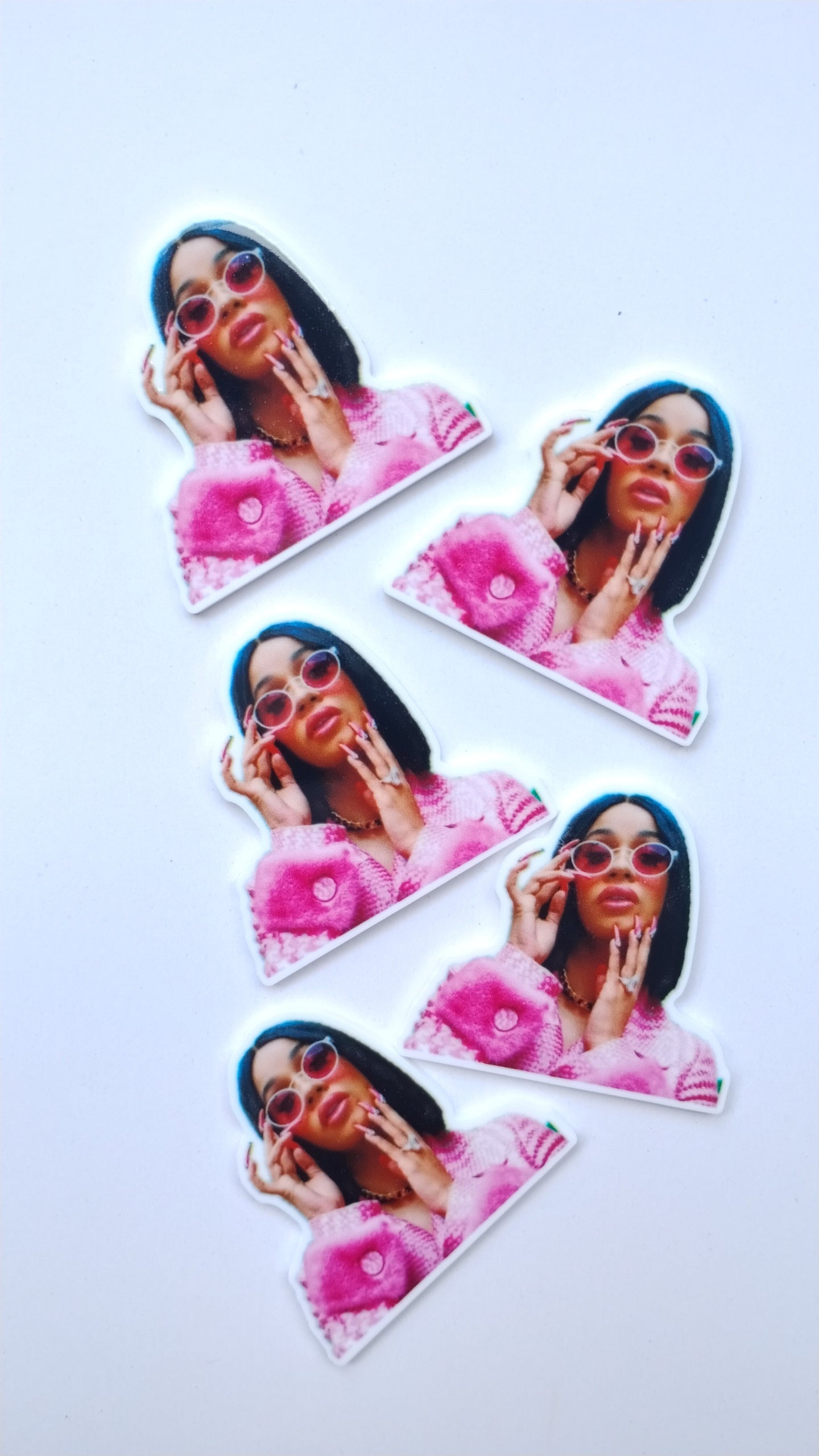 Cardi B Charms (5 Pack)
