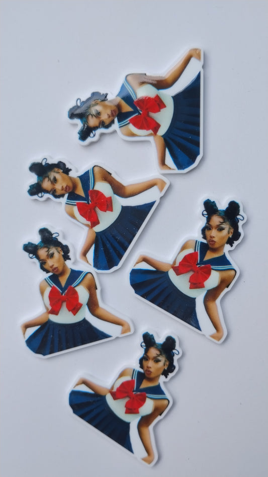 Megan Thee Stallion Charms (5 Pack)